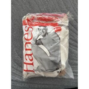 2005 Hanes‎ Thermal Ankle Length Pants Long John Mens Size LARGE NOS